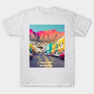 World travel fly to Cape town South Africa ,Brafdesign T-Shirt